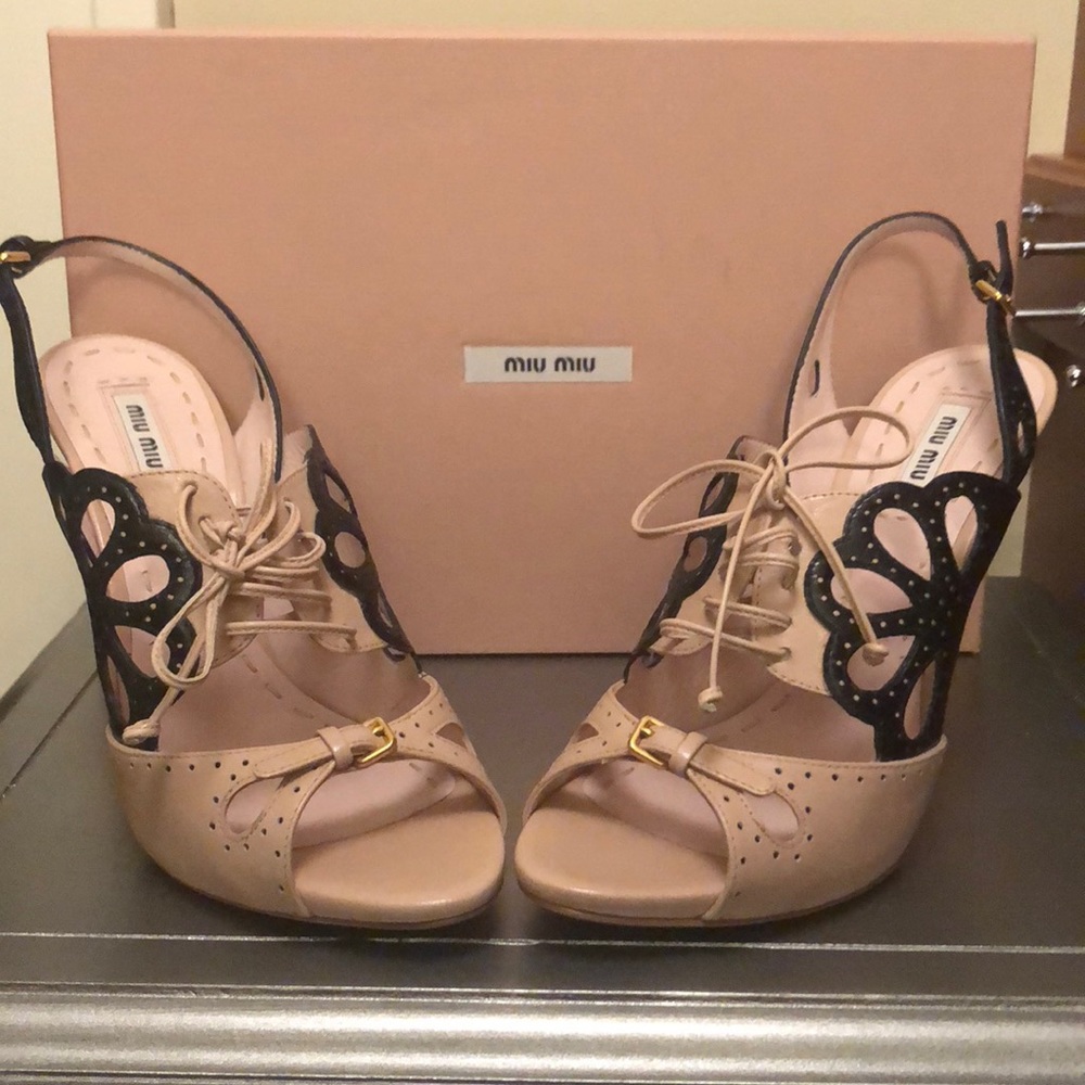 Miu Miu Open toe sling - Picture 1 of 7